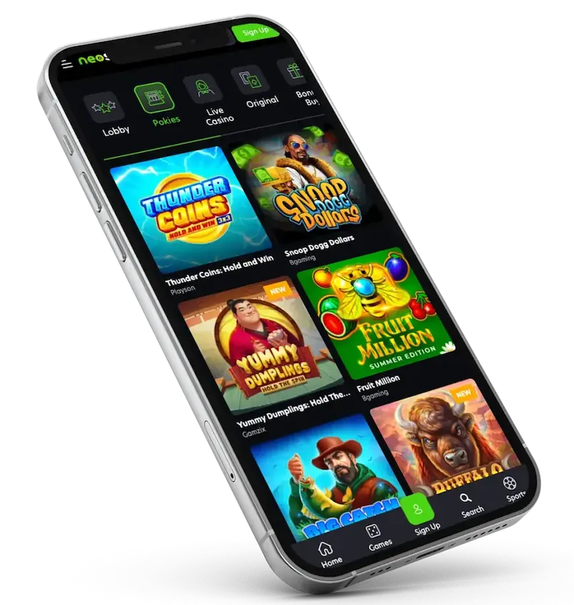NeoSpin Casino App to Play for Australians